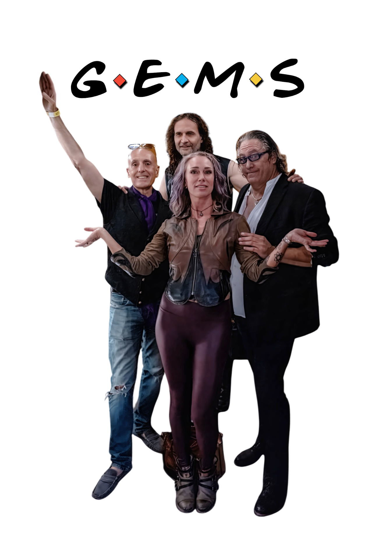 GEMS San Francisco cover band group portrait