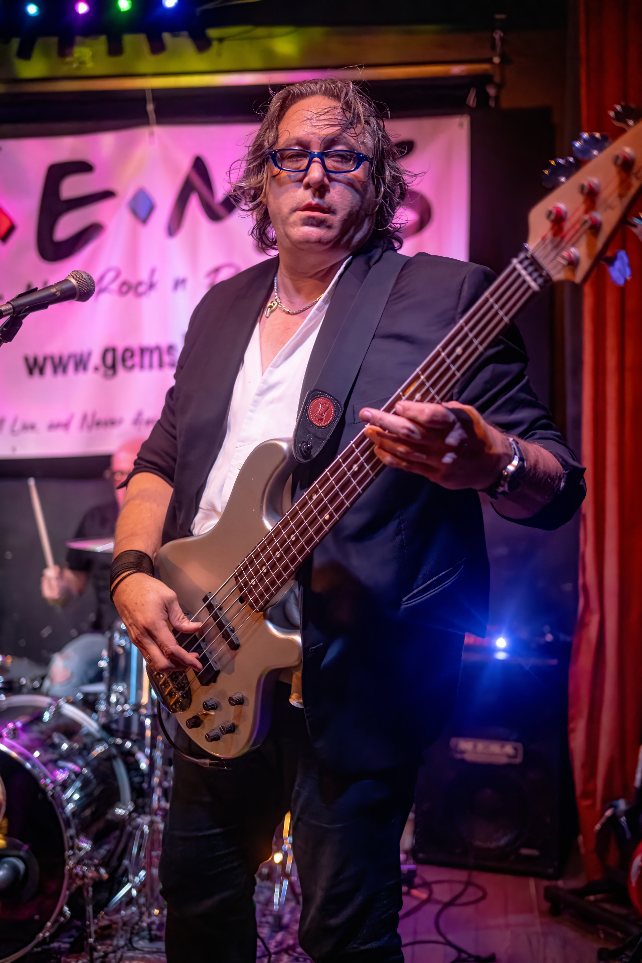 Brandon — Bass for GEMS, Bay Area cover band